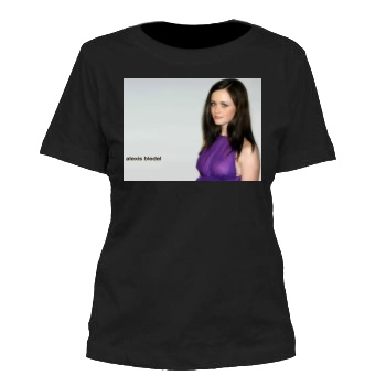 Alexis Bledel Women's Cut T-Shirt