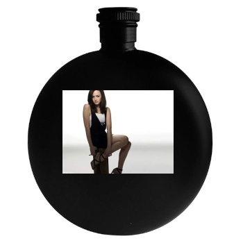 Alexis Bledel Round Flask