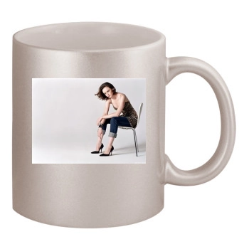 Alexis Bledel 11oz Metallic Silver Mug