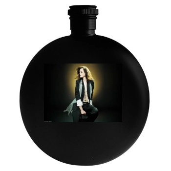 Alexis Bledel Round Flask