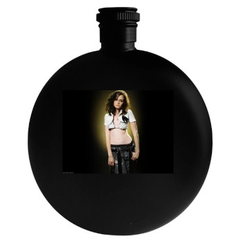 Alexis Bledel Round Flask