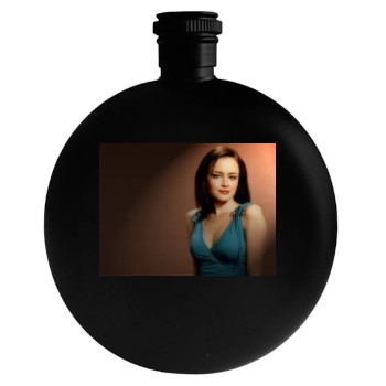 Alexis Bledel Round Flask