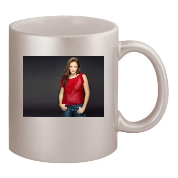 Alexis Bledel 11oz Metallic Silver Mug