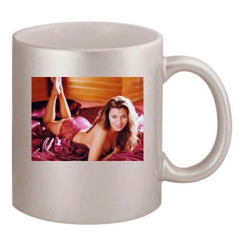 Ali Landry 11oz Metallic Silver Mug