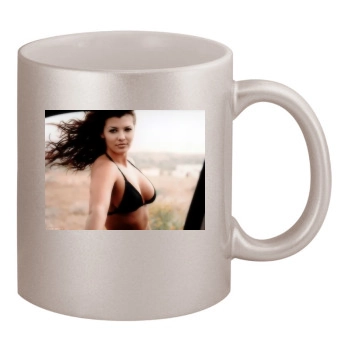 Ali Landry 11oz Metallic Silver Mug