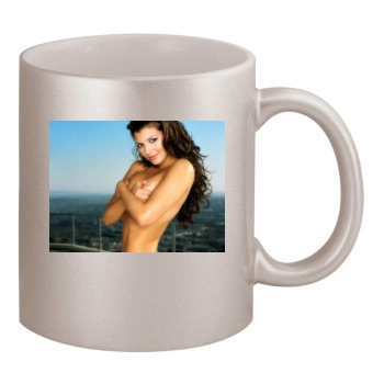 Ali Landry 11oz Metallic Silver Mug