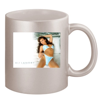 Ali Landry 11oz Metallic Silver Mug