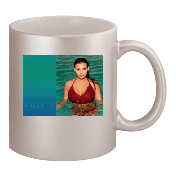 Ali Landry 11oz Metallic Silver Mug