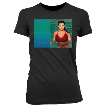 Ali Landry Women's Junior Cut Crewneck T-Shirt