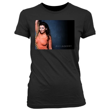 Ali Landry Women's Junior Cut Crewneck T-Shirt