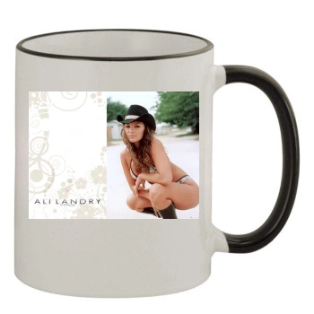 Ali Landry 11oz Colored Rim & Handle Mug