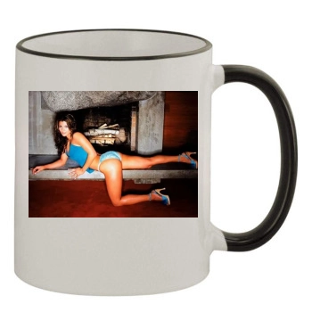 Ali Landry 11oz Colored Rim & Handle Mug