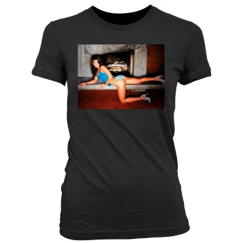 Ali Landry Women's Junior Cut Crewneck T-Shirt