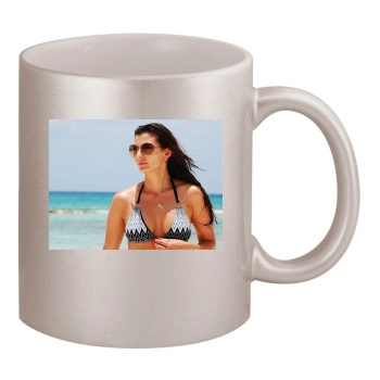 Ali Landry 11oz Metallic Silver Mug