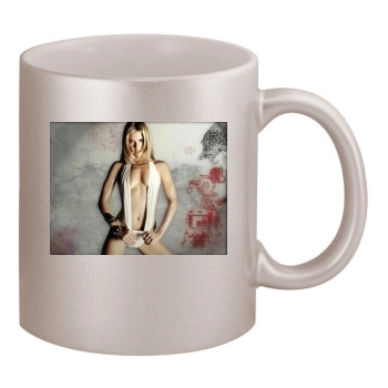 Ali Larter 11oz Metallic Silver Mug