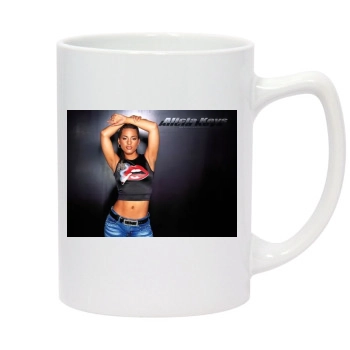 Alicia Keys 14oz White Statesman Mug