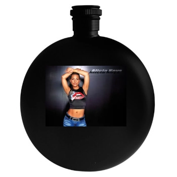 Alicia Keys Round Flask