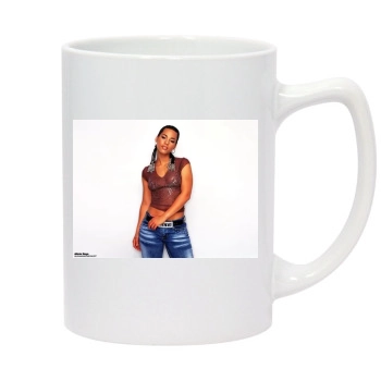 Alicia Keys 14oz White Statesman Mug