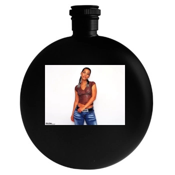 Alicia Keys Round Flask