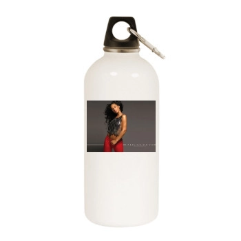 Alicia Keys White Water Bottle With Carabiner