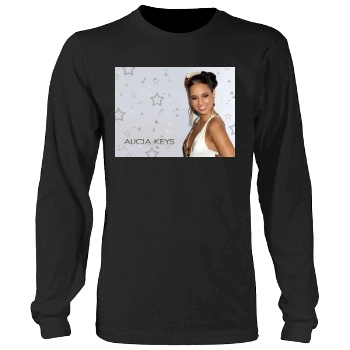 Alicia Keys Men's Heavy Long Sleeve TShirt