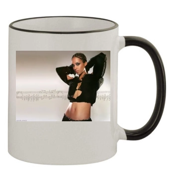 Alicia Keys 11oz Colored Rim & Handle Mug