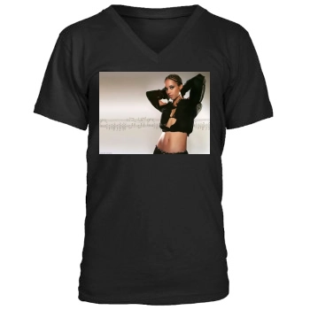 Alicia Keys Men's V-Neck T-Shirt