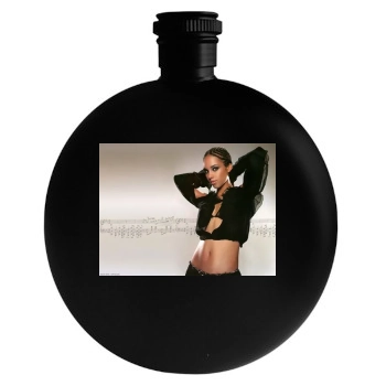 Alicia Keys Round Flask