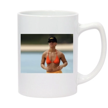 Alicia Keys 14oz White Statesman Mug