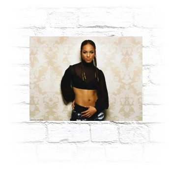 Alicia Keys Metal Wall Art