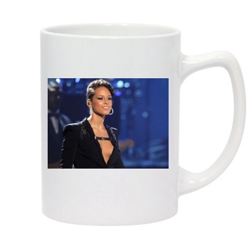 Alicia Keys 14oz White Statesman Mug