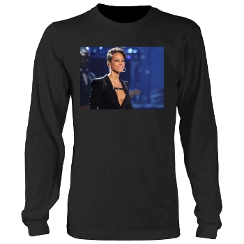 Alicia Keys Men's Heavy Long Sleeve TShirt