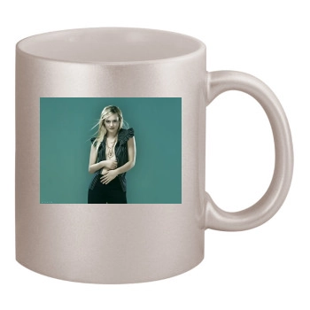 Alicia Silverstone 11oz Metallic Silver Mug