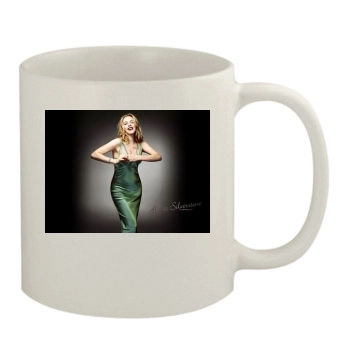 Alicia Silverstone 11oz White Mug