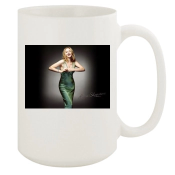 Alicia Silverstone 15oz White Mug