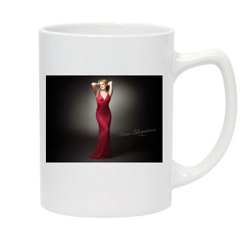 Alicia Silverstone 14oz White Statesman Mug