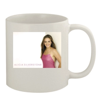 Alicia Silverstone 11oz White Mug