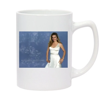 Alicia Silverstone 14oz White Statesman Mug