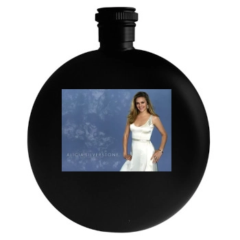 Alicia Silverstone Round Flask