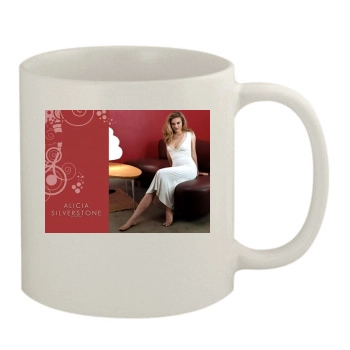 Alicia Silverstone 11oz White Mug