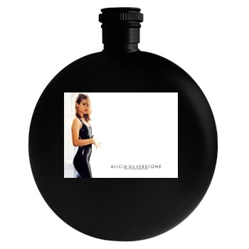 Alicia Silverstone Round Flask