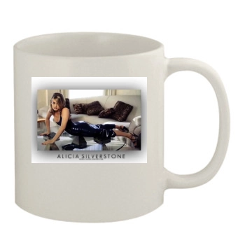 Alicia Silverstone 11oz White Mug