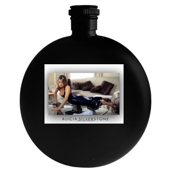 Alicia Silverstone Round Flask