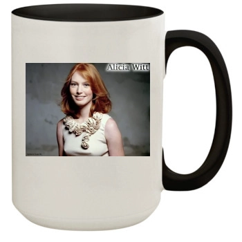 Alicia Witt 15oz Colored Inner & Handle Mug