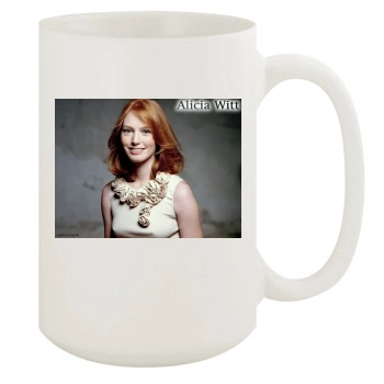 Alicia Witt 15oz White Mug