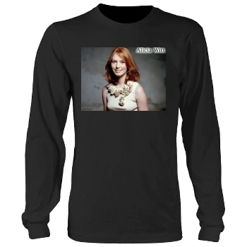 Alicia Witt Men's Heavy Long Sleeve TShirt