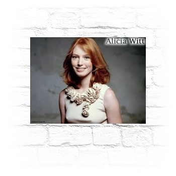 Alicia Witt Metal Wall Art