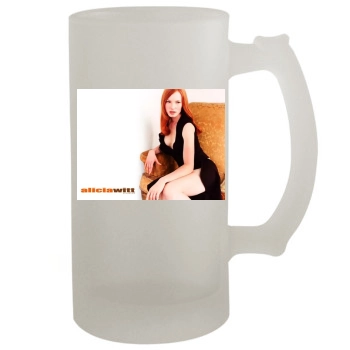 Alicia Witt 16oz Frosted Beer Stein