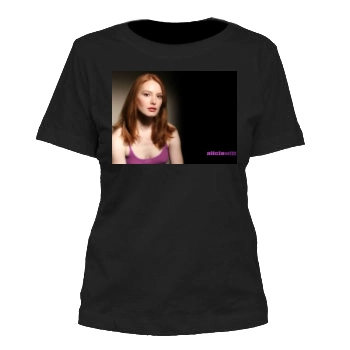 Alicia Witt Women's Cut T-Shirt