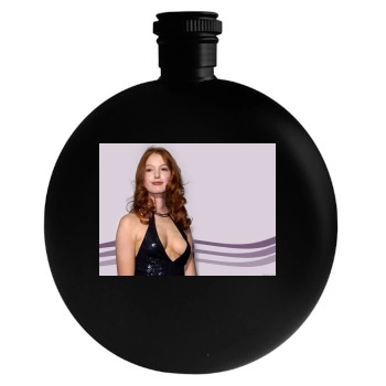 Alicia Witt Round Flask